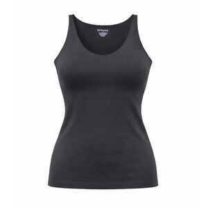 SPANX Shapewear Tank 2X Black Smoothing Cami Compression Tummy Control Top